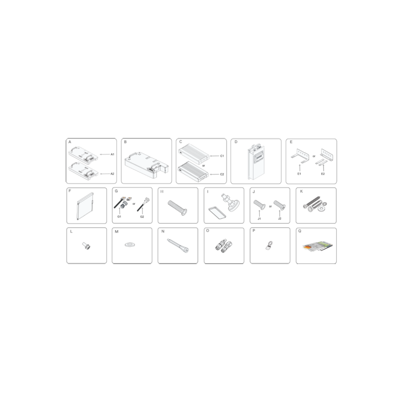 Accessoires pour la batterie SBR de Sungrow (V114) – Image 4