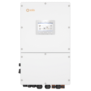 Solis S6 40kW onduleur hybride triphasé avec DC - 4 MPPT pour batteries HV (WIFI/LAN)