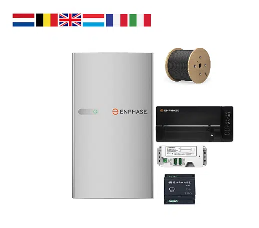 Enphase | IQ Battery 5P | couplage AC | 5kWh | package complet | BeNeLux |