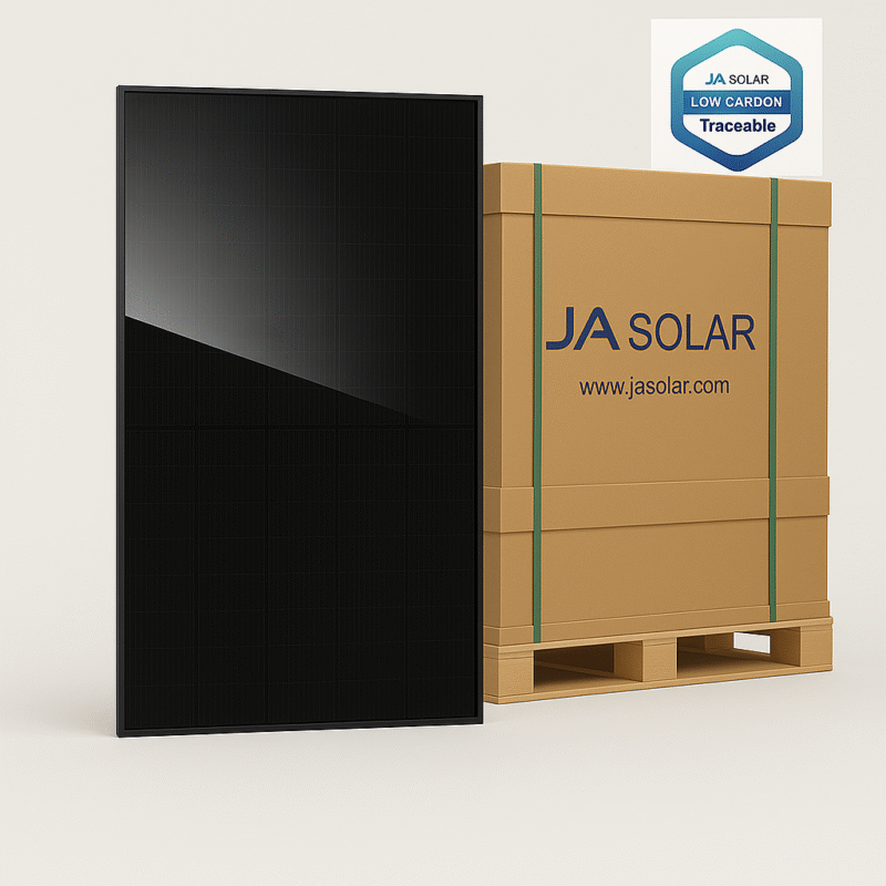JA Solar | 495Wp | Bifacial N-Type | Double verre LB avec MC4
