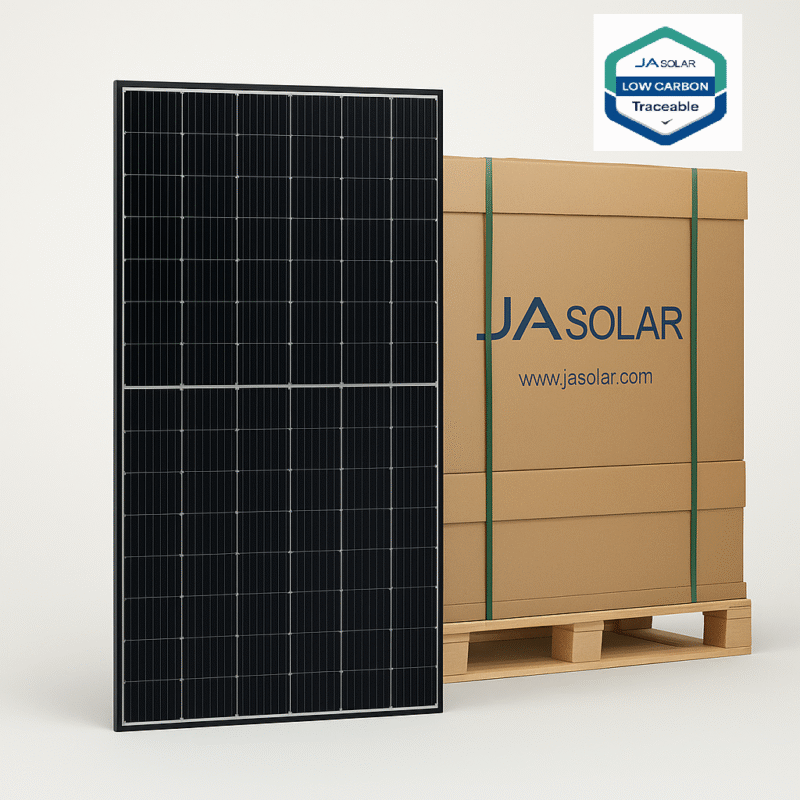 JA Solar | 455Wp | Bifacial N-Type | Double verre LB avec MC4