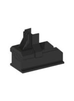Esdec | ClickFit EVO | embout pour rail de montage - noir