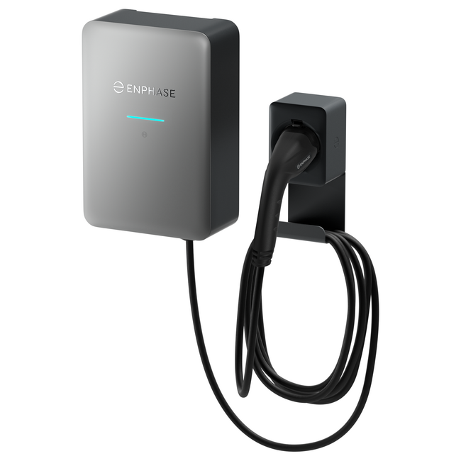Enphase | EV Charger 2 | 22 kW | Câble 7.5M | avec support de câble